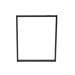 Noga stalowa pod stół biurko rama na wymiar profil 40x20mm czarna loft NST-R04